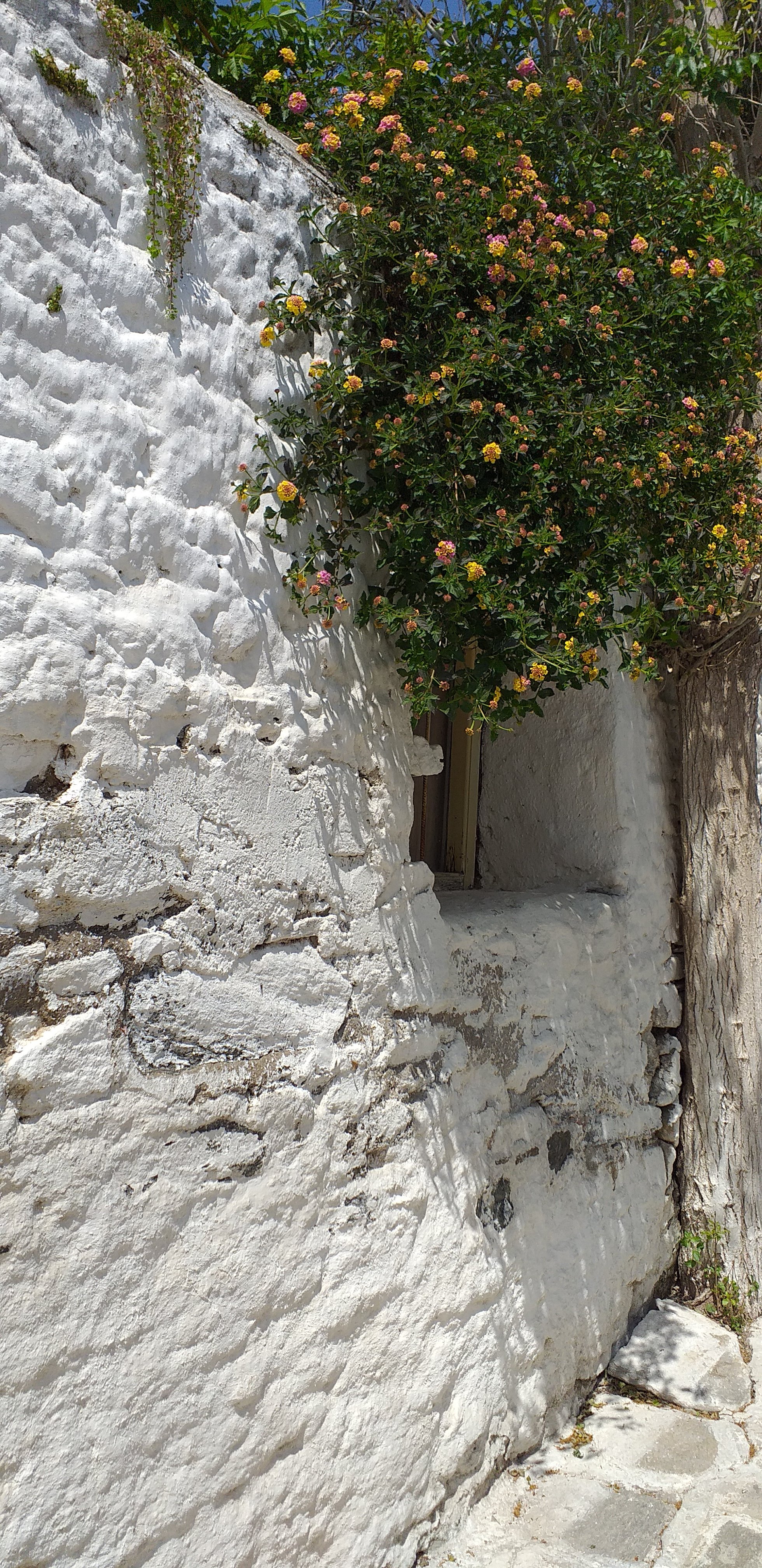 Paros Parikia cobblestone streets Greek Islands
